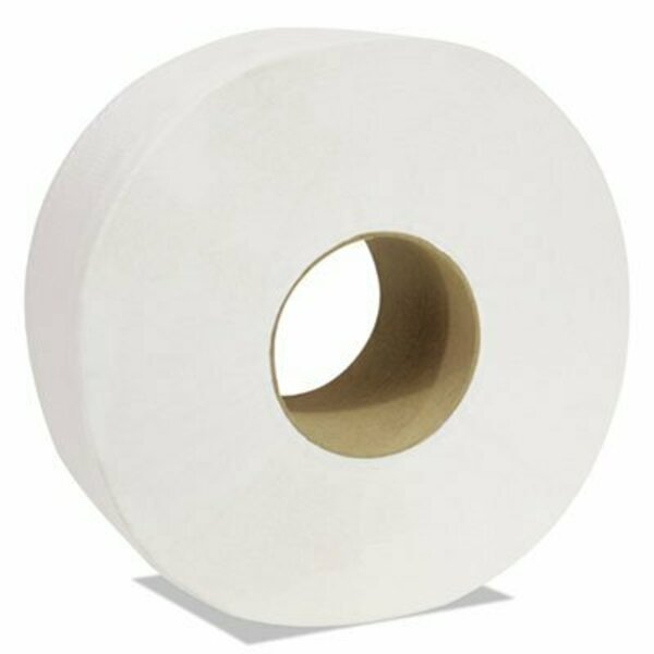 Cascades Tissue Group Cascades, Decor Jumbo Roll Jr. Tissue, 2-Ply, White, 3 1/2in X 750 Ft, 12PK B220